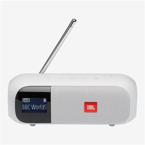 JBL Tuner 2 tragbares Digitalradio Weiß Worldshop