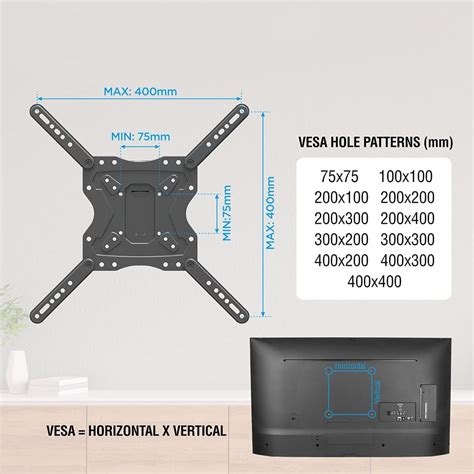 Suporte Articulado De Parede Para TVS De 26 A 65 VESA 400 ELG