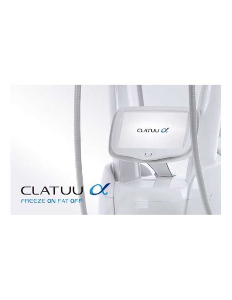 Cryolipolyse médicale avancée Classys Clatuu Alpha