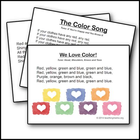 10+ Colors Song Lyrics - EvelynSaylor