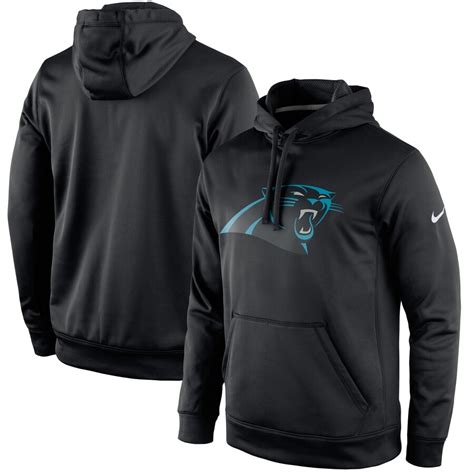 Mens Carolina Panthers Nike Black Circuit Logo Essential Performance