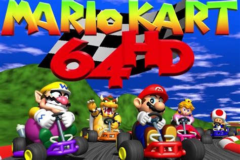 Mario Kart 64 HD el sorprendente trabajo de los fanáticos para crear