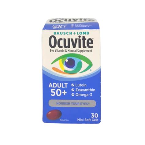 Bausch Lomb Ocuvite Eye Vitamin Mineral Supplement For Adult 50