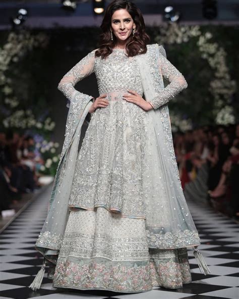 Saba Qamar Walks The Ramp For Saira Shakira In This Glorious White