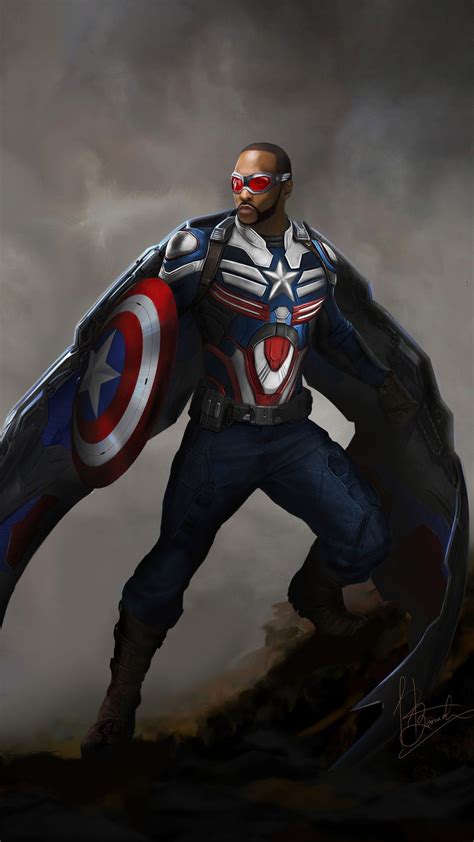 Sam Wilson As Falcon Had Taken Up The Mantle As Whatever Mitch Artofit