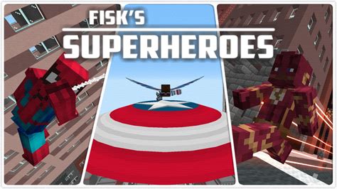 [1 7 10] Fisks Superheroes Forge Minecraft Mod