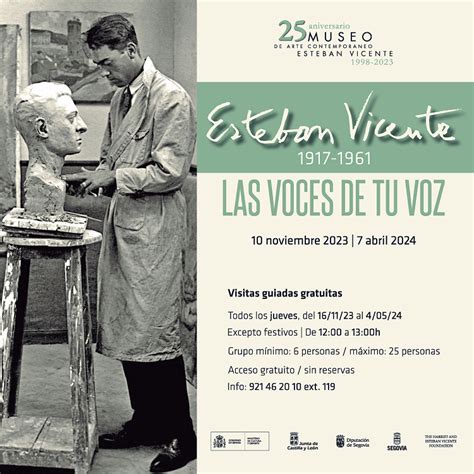 Visitas guiadas gratuitas Museo de Arte Contemporáneo Esteban Vicente