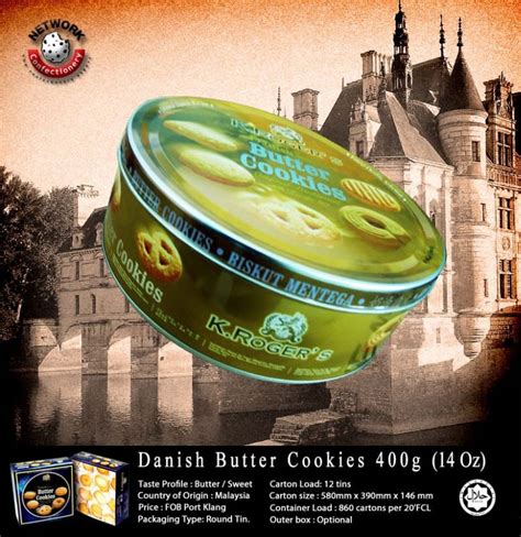 Danish Butter Cookies 400g Gold Tin Productsmalaysia Danish Butter