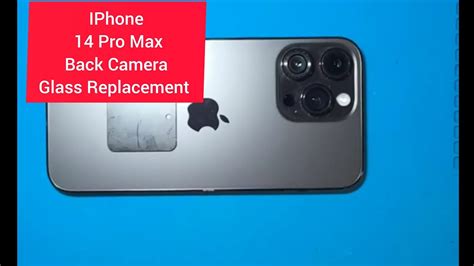 Iphone 14 Pro Max Back Camera Glass Replacement Iphone14promax Iphone Iphonerepair Youtube