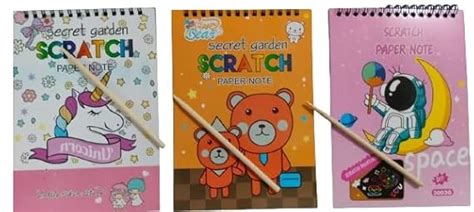 scratch painting book   meka creations