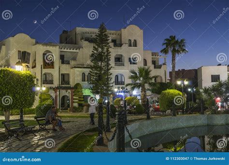 Sousse by night editorial photography. Image of colors - 112303047