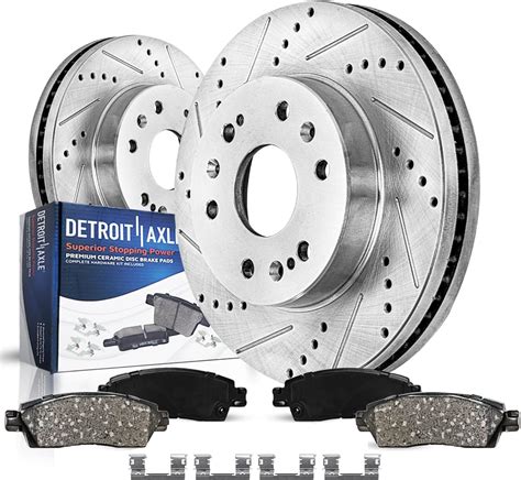 Amazon Detroit Axle Front Brake Kit For Chevy GMC Silverado