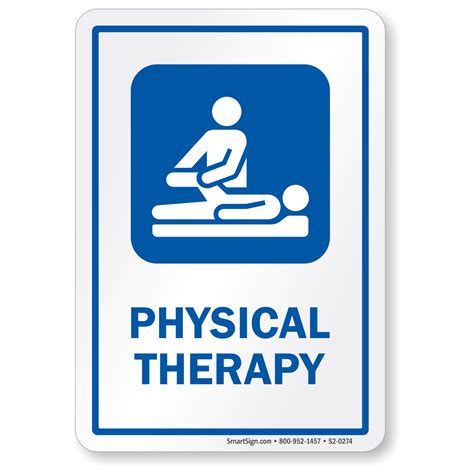 Physical Therapy Sign for Hospitals, SKU: S2-0274