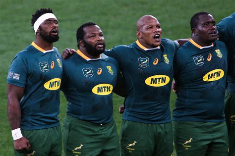 Rugby Coup Dur Pour L Afrique Du Sud Un Cadre Bless Et Incertain