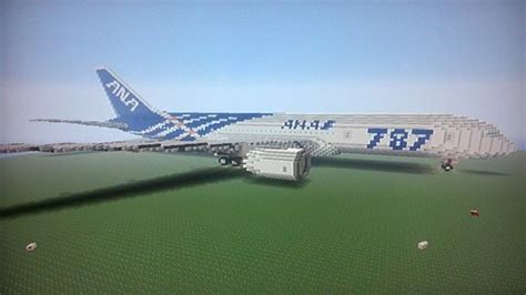 Boeing 787 8 Dreamliner All Nippon Airways Minecraft Map