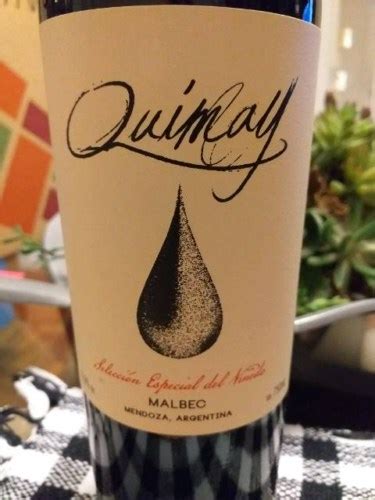 Quimay Selección Especial del Viñedo Malbec Vivino Australia