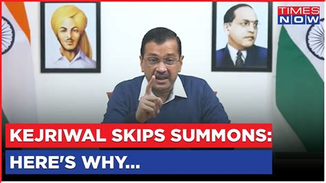 Arvind Kejriwal Finally Reacts To Ed Summons Bjp Targeting Aap To Win