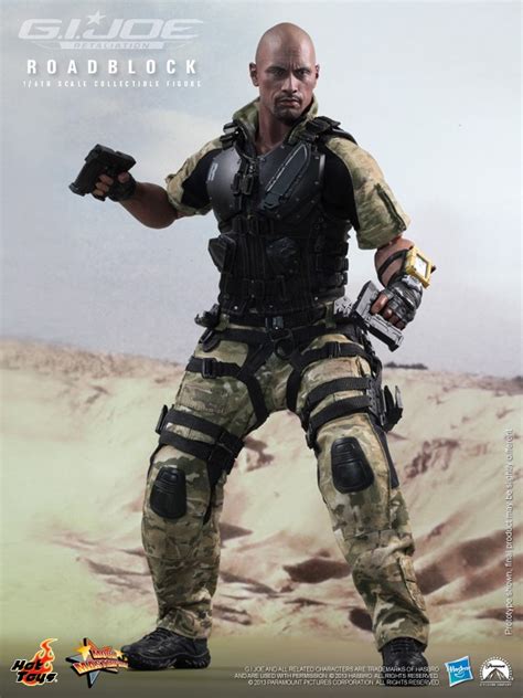 Hot Toys Mms G I Joe Retaliation Th Scale Roadblock Collectible Figure Specification