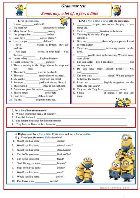 Esl Printables Grammar Worksheets