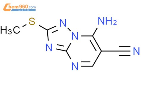 7 氨基 6 氰基 2 甲基硫代 124 噻唑并15 A嘧啶「cas号：113967 64 9」 960化工网