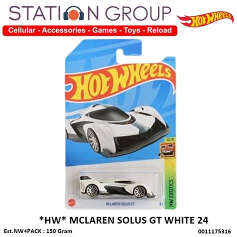 Hot WHEELS HW MCLAREN SOLUS GT DIECAST Shopee México