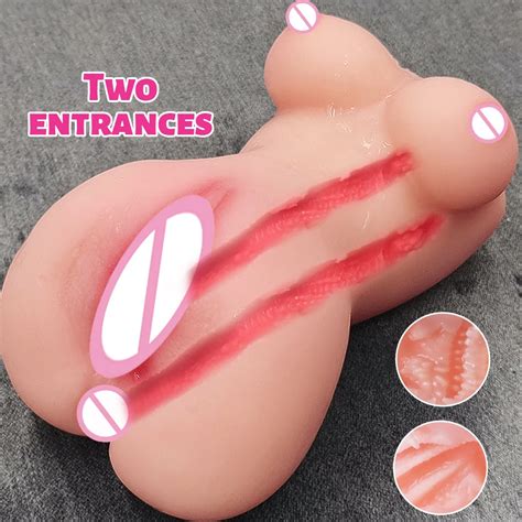 Masturbateur Pour Homme Jouets Sexuels Chatte De Poche En Silicone