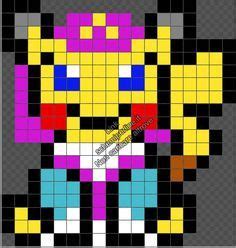 Pikachu Principessa Zelda Zelda Schema Perline Da Stirare Hama Beads