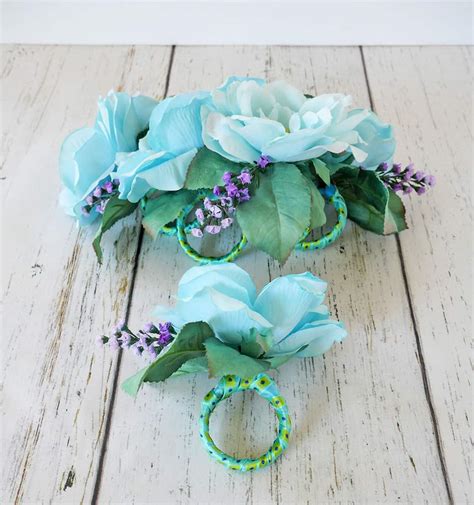 Easy Flower Napkin Ring Diy Adorn The Table