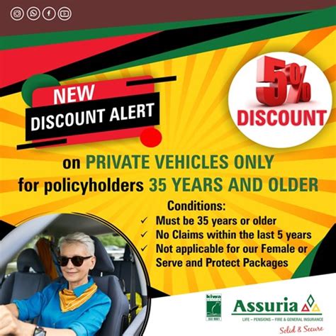 New 35 And Over Discount Assuria Guyana Insurance