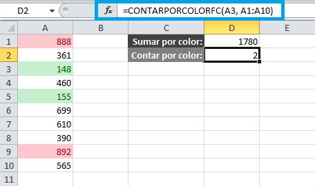 Periódico Final Saco contar colores en excel léxico Regularidad Consciente