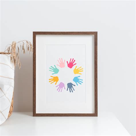 Every Child is an Artist Wall Art Set of 2, Bright Colorful Nursery ...