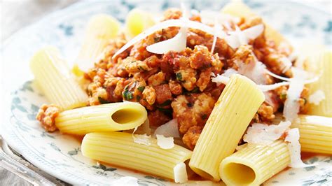 Macarrones a la boloñesa Gurmé