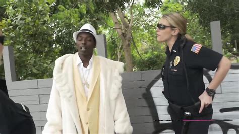 Shady Pimp Is Taken By Milf Cops To Their Private Spot For A Lesson