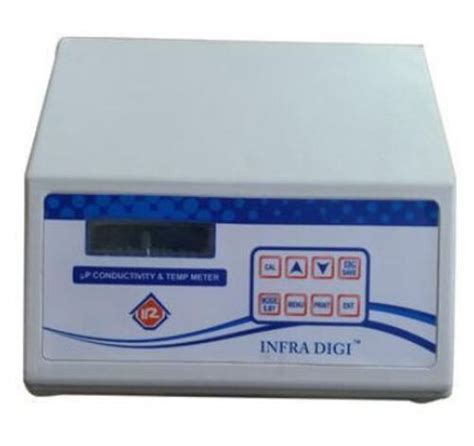 18 X 10 X 15 Inch Digital Display Mild Steel Body Conductivity Meter At