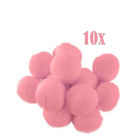 Roze Pompoms Mm Minidorp Nl