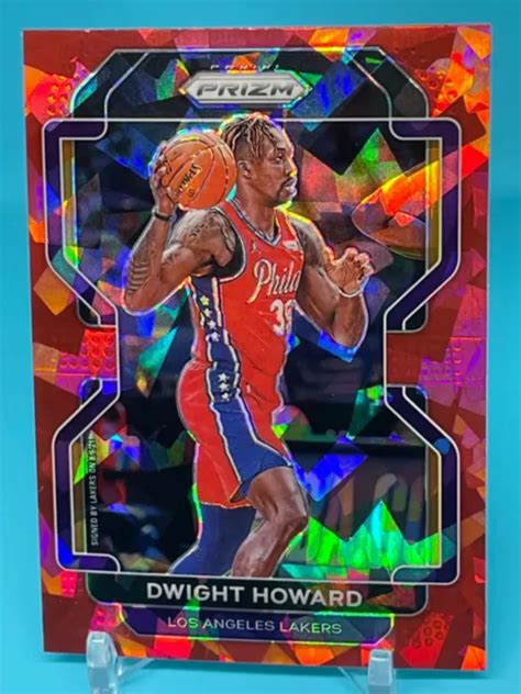 2021 22 PANINI PRIZM DWIGHT HOWARD Red CRACKED ICE Prizm 172 EUR 3 30