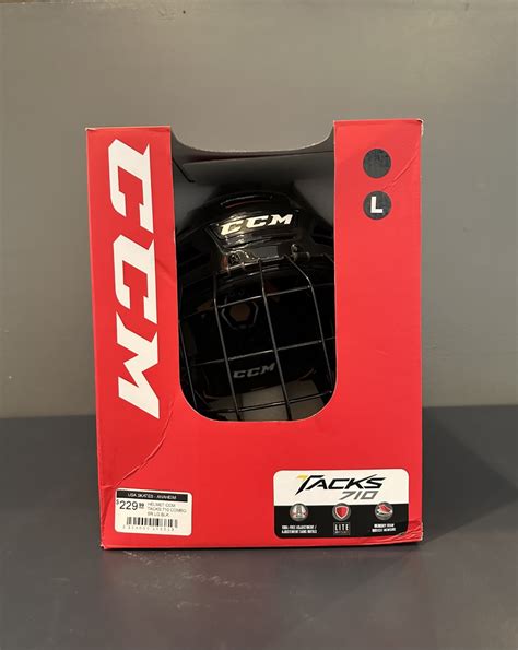 Ccm Tacks 710 Combo Sr Lrg Helmet Sidelineswap