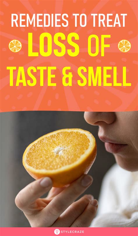 15 home remedies for loss of taste and smell prevention – Artofit