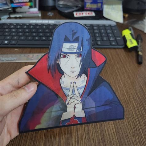 Jual STIKER 3D MOTION LENTICULAR ANIME D0073 Naruto Itachi Uchiha