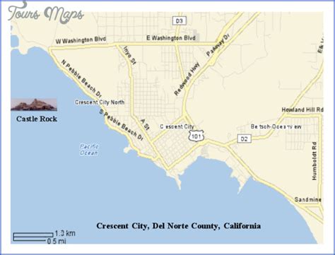 CASTLE ROCK STATE PARK MAP CALIFORNIA - ToursMaps.com