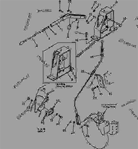 Parking Brake Control Wheel Loader Komatsu Wa250 1 Drive Shaft