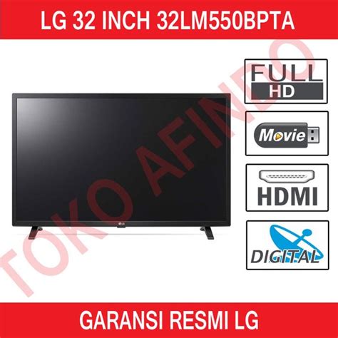 Jual TV LED LG 32 Inch 32LM550 BPTA Digital TV Garansi Resmi Di Lapak