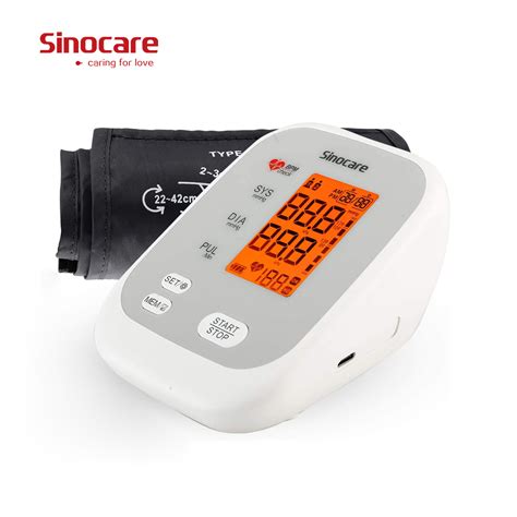 Sinocare Upper Arm Medical High Quality Automatic Electronic Bp Machine