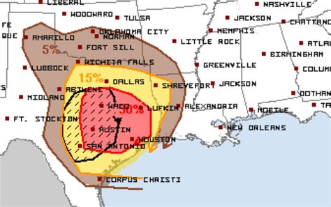 Multi Day Severe Weather Outbreak Across Southern Plains Early This