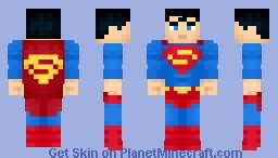 Superman Minecraft Skin