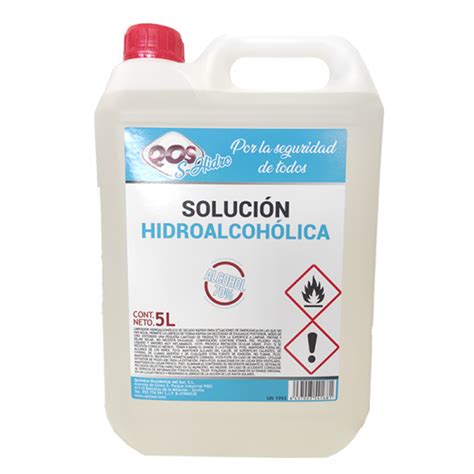 Gel Hidroalcoh Lico Desinfectante De Manos Garrafa Litros