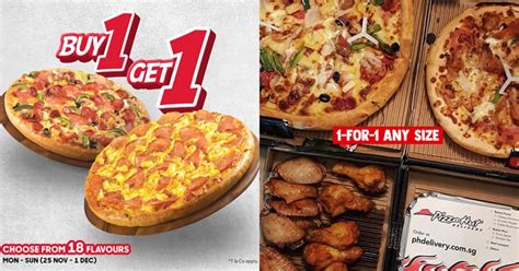 Pizza Hut Delivery Offering 1 For 1 Pizza Promotion In Any Size Till