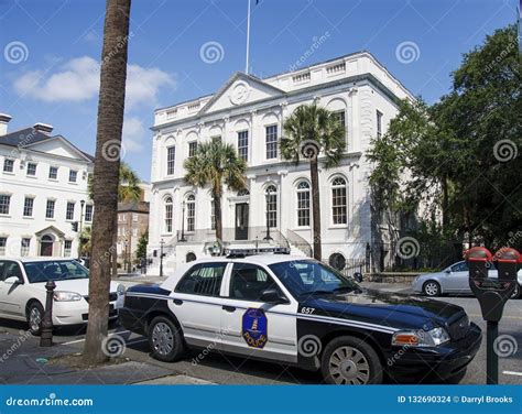 Charleston South Carolina Police Car Editorial Stock Image Image Of