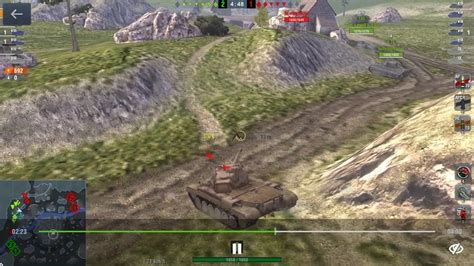 WOT Blitz Wake Up Call M46 Patton Alpenstadt Over 2K Damage W Last