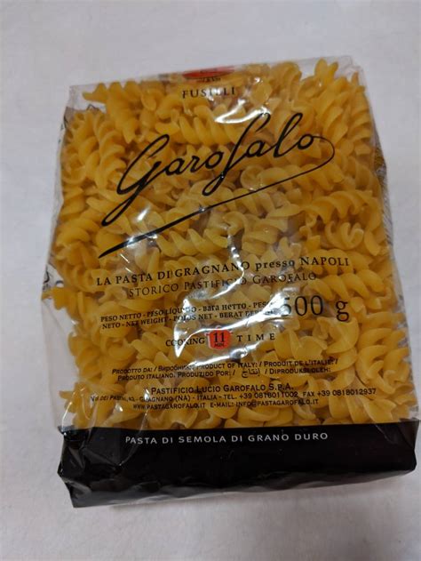 GAROFALO FUSILLI 500G 7C Seafood